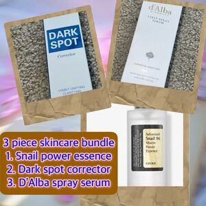 3 piece bundle + 1 free item